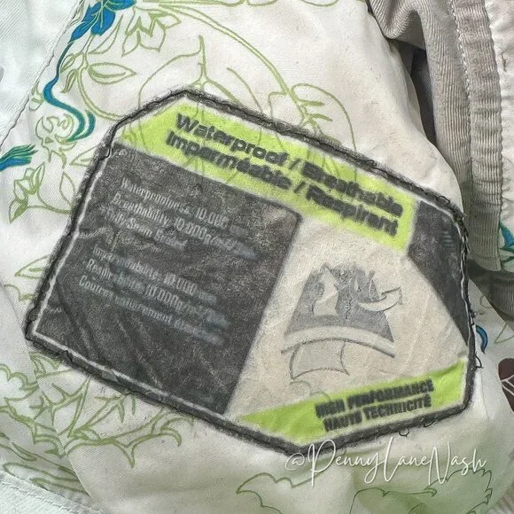 Columbia Titanium Omni-Tech Ski Jacket Medium M White - Picture 7 of 13